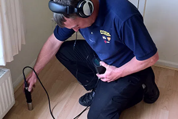 Underfloor Leak detection Rayleigh